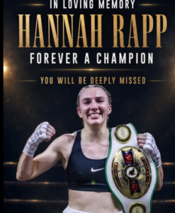 Hannah Rapp Obituary, Death - Texas Boxing Community Mourns WBC-NABF Champion